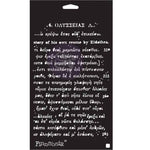 pochoirs acier découpes géométriques floraux clips art déco moderne