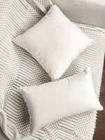 housse coussin brodé feuilles vertes dorées moderne salon décoration voiture 100 polyester durable