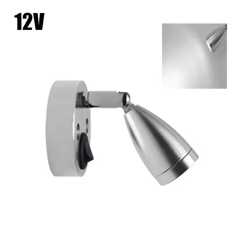 lampe led lecture argent verte fixation murale bras flexible moderne minimaliste usb rechargeable camping