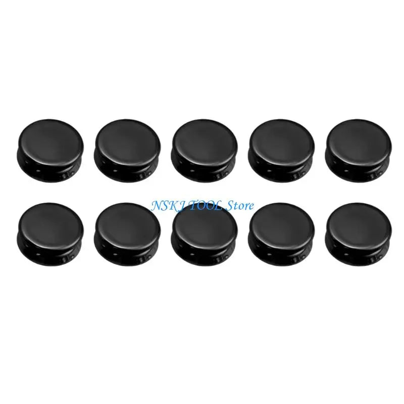 clips fixation noir doré argenté blanc modernes rideau 10 pièces