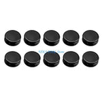 clips fixation noir doré argenté blanc modernes rideau 10 pièces