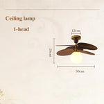 Lampe suspendue moderne ampoules LED toiles lin marron clair chambre salle manger