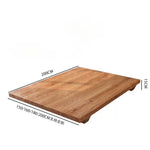 plateau table bois naturel moderne scandinave porte serviette vase