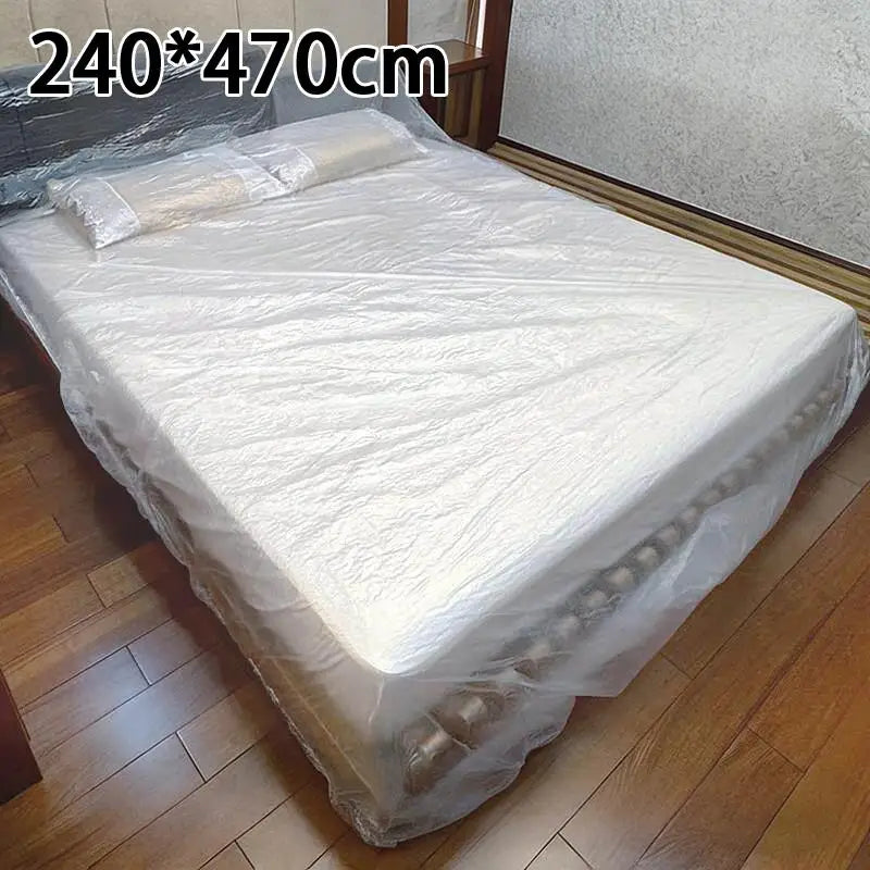 housse protection meuble transparente jetable imperméable grande taille simple fonctionnelle