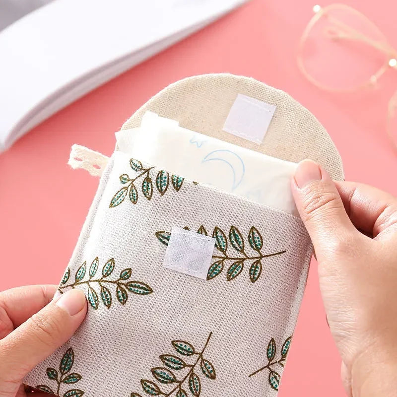 pochettes rangement réutilisables animaux géométriques couleurs variées moderne salle bain respectueux environnement pliables