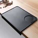tapis absorbant grains silicone adhésif noir simple moderne cuisine espresso domestique qualité alimentaire