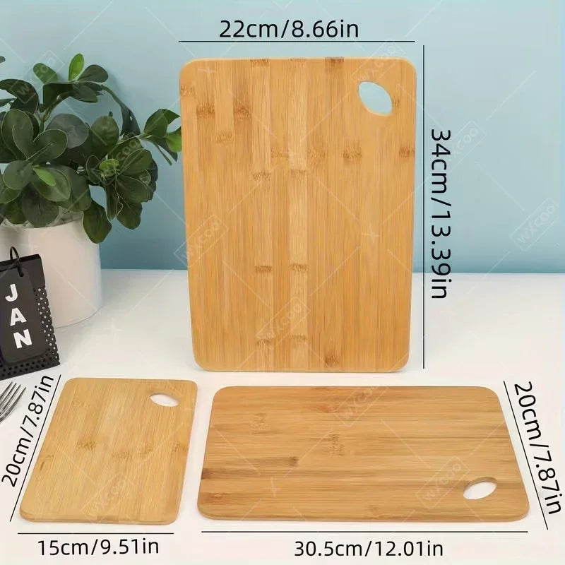 planche découper bambou naturelle double face classique oculares opaques 22x34cm 15x20cm 30.5x20cm