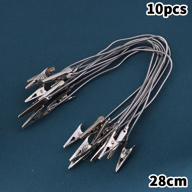 clips métalliques flexibles argentés minimaliste décoration maison bricolage vase cylindrique coupelles fleurs artificielles