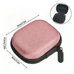 boîte rangement insuline huiles essentielles pochettes alcool seringues coton tige portable pratique noire