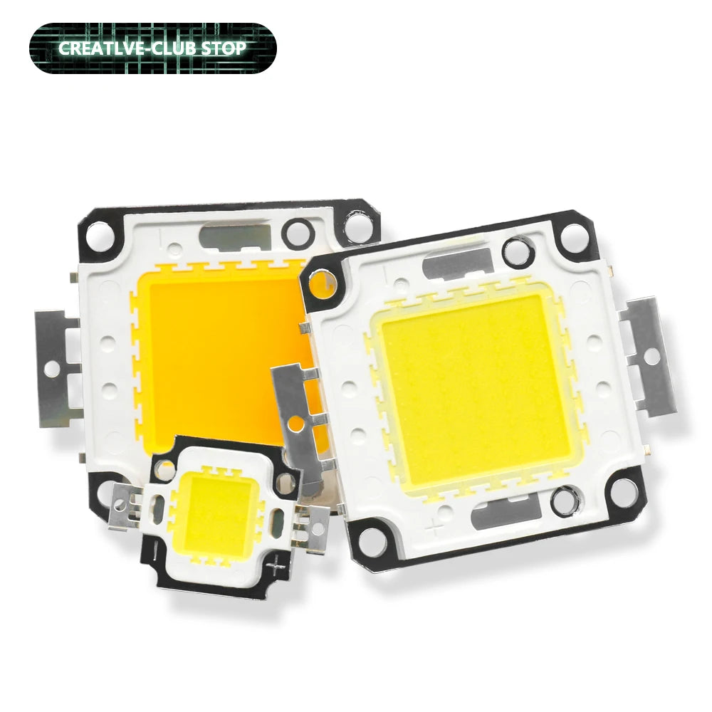 projecteurs led cob 20w 30w 50w blanc froid chaud modernes 50000h