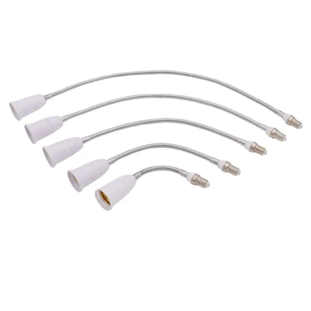 connecteur lampe flexible blanc doré moderne 595mm 495mm 395mm 295mm 195mm E14 E27
