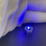 éclairage led circulaire imprimé vert opac abs connecteurs électriques sans fil animation main contrôle