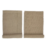 table fête tissu polyester rustique motif solide couleur beige marron noël saint valentin nouvel