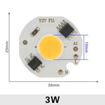 plaque led smart ic 3w 5w 7w 9w blanc froid blanc chaud diy moderne