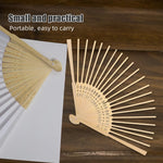 ventilateurs pliants bois diy noir beige classique ajourés clips métalliques crafting mariage fournitures