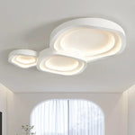 lampe moderne blanche minimaliste acrylique fer métal fixation invisible led chambre