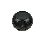 lampe solaire extérieure led noir blanche perforations feuilles decoratif oriental ambiance chaleureuse