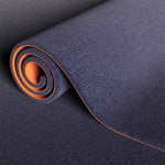 tapis sol moderne gris orange texture tissée salon chambre maison sport 60x90cm 80x120cm