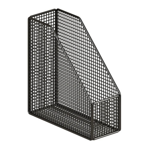 organisateur rangement noir maille métallique moderne réutilisable ustensiles cuisine bouteilles livres antirouille capacitaire