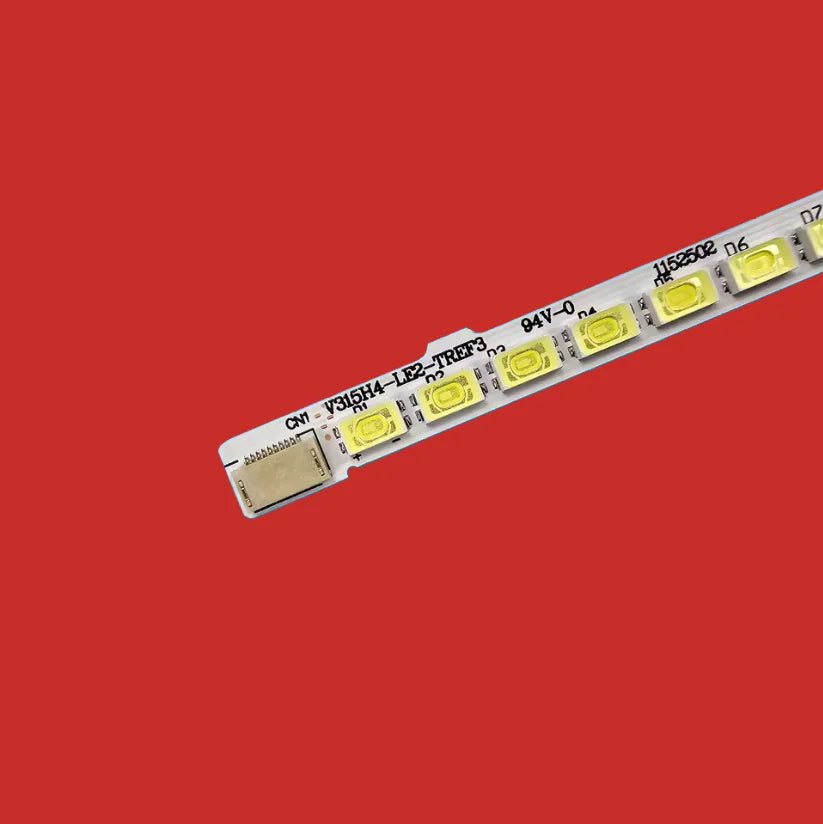 ruban led blanc 360mm 52 diodes 3v adhésif moderne connecteur double