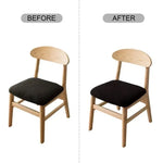 coussin chaise gris jacquard moderne adhésif polyester salon cuisine 35 53cm