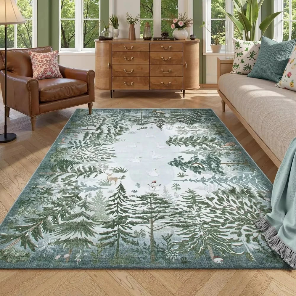 Tapis plante deco interieur nature