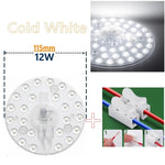plafonnier led rond blanc moderne adhésif interrupteur lentille protection 12w 18w 24w 36w 50w