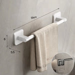 porte serviettes adhésifs muraux modernes argenté blanc gris minimaliste sans percer 30cm 40cm