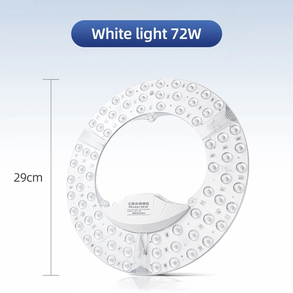 panneaux lumineux led module blanc moderne 120w 30w 48w dimmable 6500k