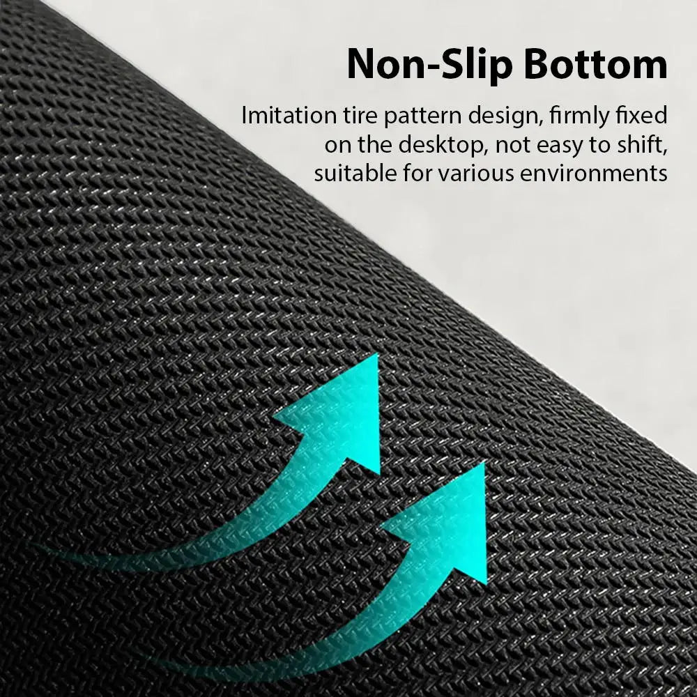 tapis souris personnalisable caoutchouc antidérapant blanc noir bleu texture moderne gamer