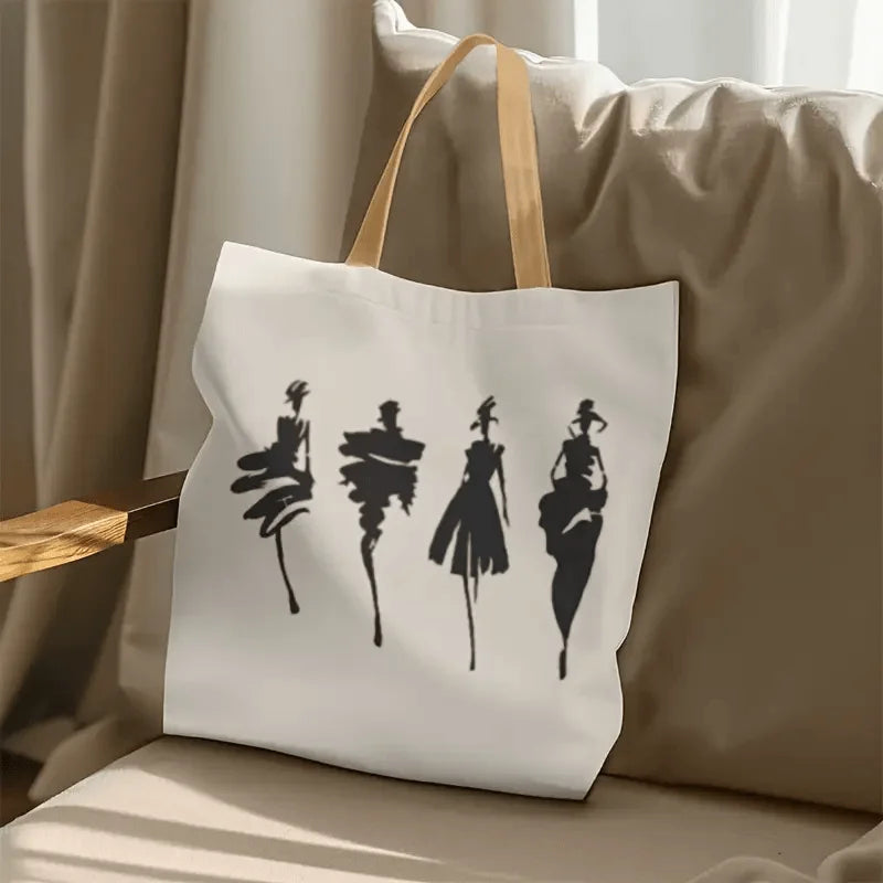 pochoirs stencil noir silhouettes personnes vêtements minimaliste clips peinture murale bricolage