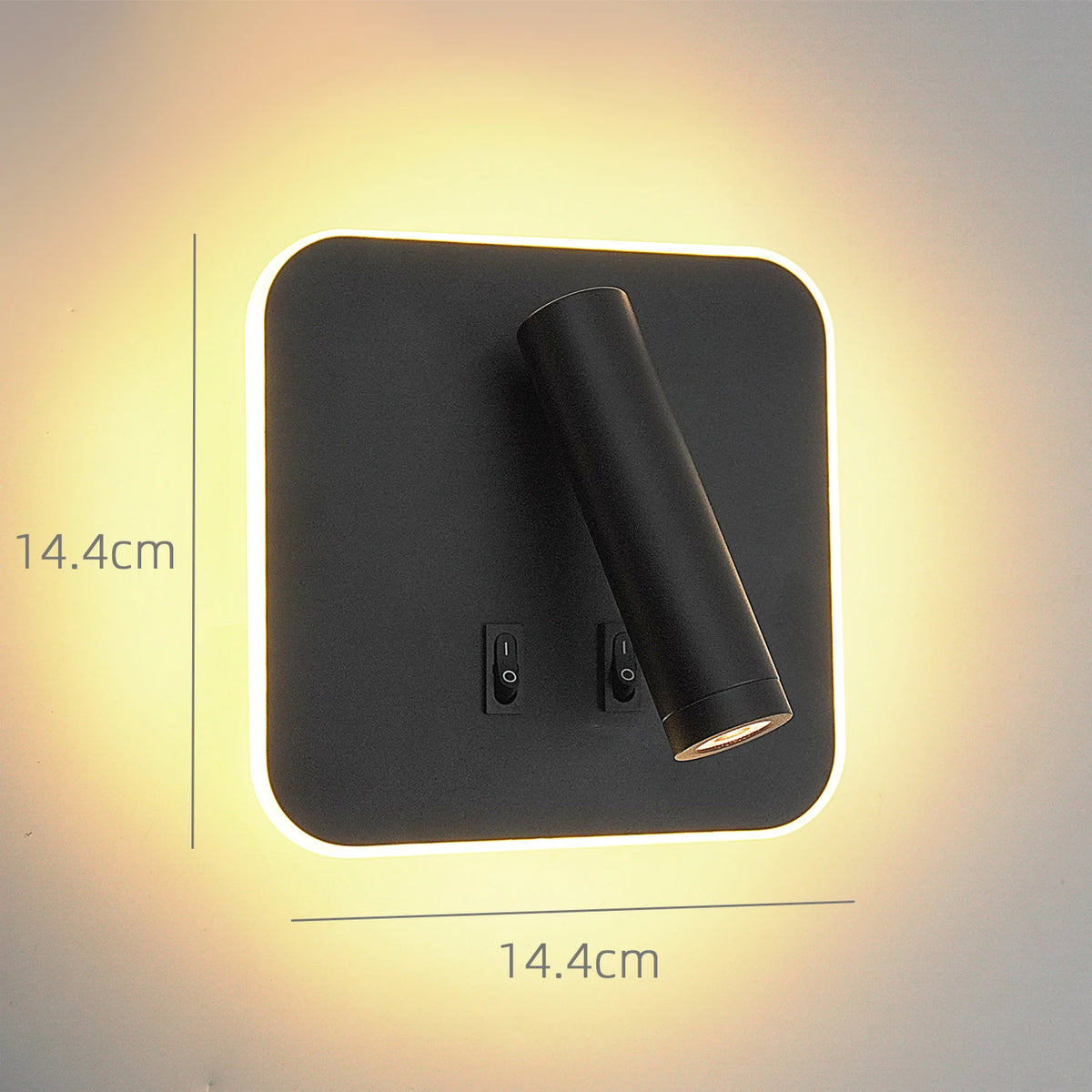 lampe murale moderne blanc mat orientable cuisine chambre coucher étude entree