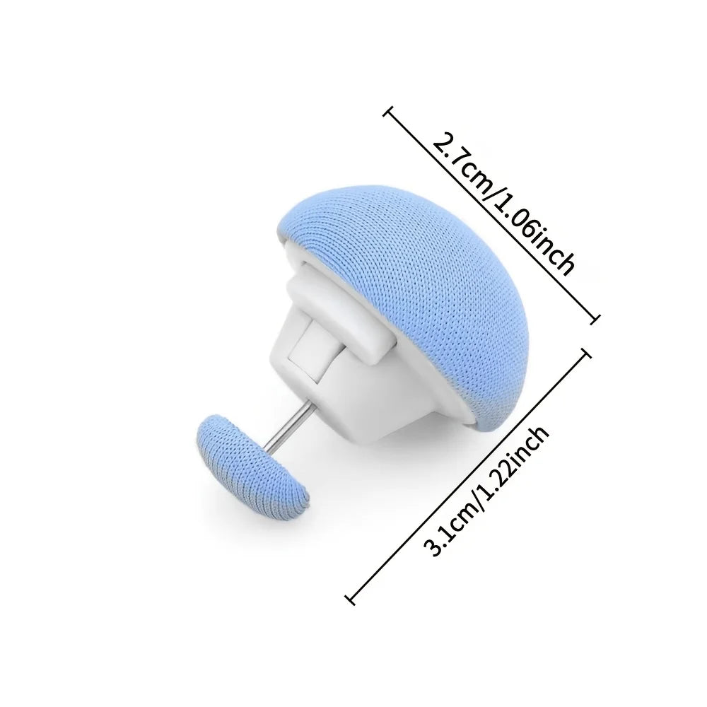 boutons lit modernes rose bleu clair gris tissu antidérapants fixes chambre coucher