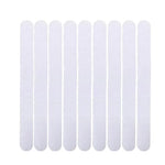 tapis bain antidérapant moderne adhésif blanc rayures horizontales respectueux environnement salle bain