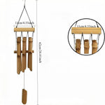 cloche vent bambou traditionnelle relaxation jardin relaxation patio détente relaxationextérieur ambiance maison brune claire