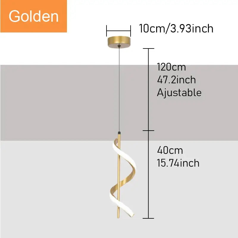 suspension lumineuse spirale blanc moderne éclairage chambre salon 220v flux lumineux 249 2000