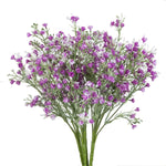 décoration intérieure moderne bouquet artificiel fleurs mixtes blanc jaune violet rose