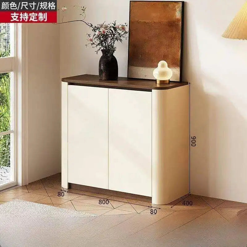 meuble rangement moderne blanc tiroirs entrée salon 180cm large