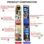 alimentation électrique led 12v 24v 100w 200w 300w 400w 500w bleu noir industrielle modernisée