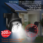 lampe solaire intelligente détecteur corps humain caméra surveillance éclairage extérieur ip65 led abs moderne