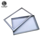 boîte bijoux moderne noir bleu jaune transparente 100 positions exposant anneaux sponge velvet packaging