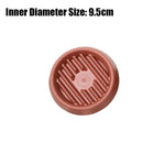 supports pot moderne rayures marron différents diamètres 7cm 9.5cm 12cm 15.5cm durable plantation fleurs