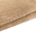 tissu jute naturel rustique 50x160cm résistance abrasion biodegradable champetre texture grossiere