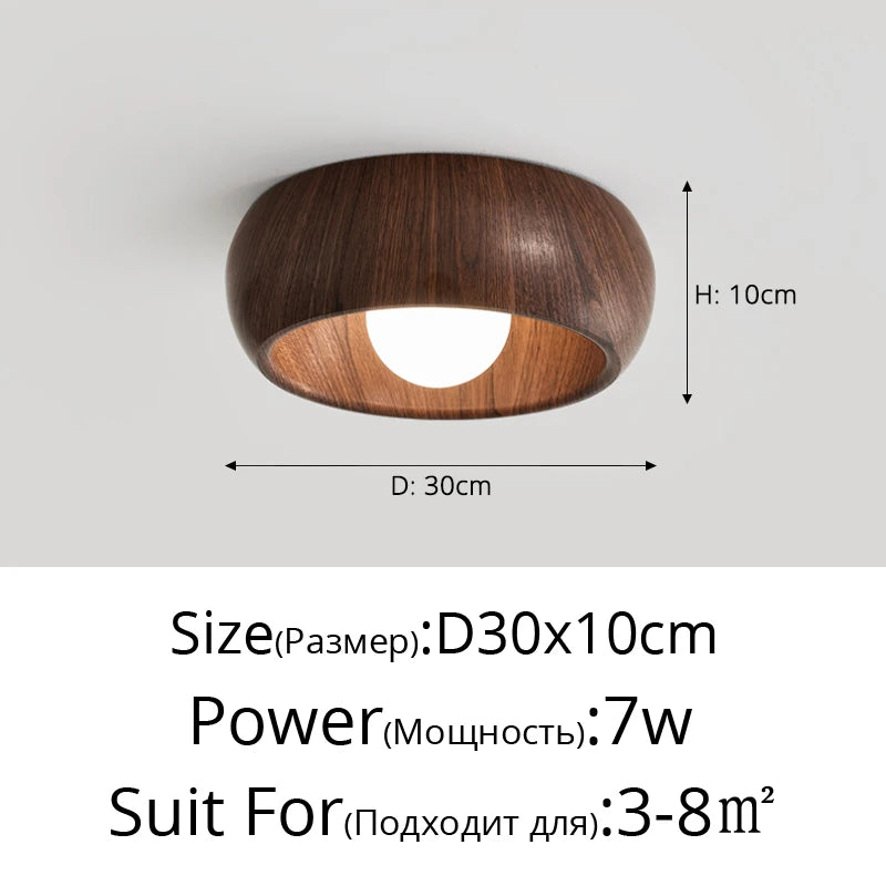lampe moderne japonais bois naturel lumière led 2000 82000 lumens murale interrupteur bouton