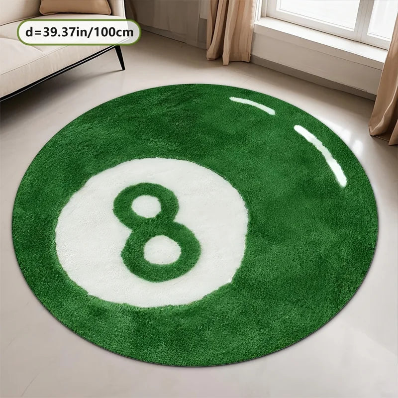 tapis vert blanc moderne antidérapant polyester 100cm prière salon chambreôtel