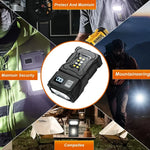 lampe torche led rechargeable usb portable aimant super lumineuse camping urgence cob lumière forteModes