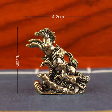 statuettes animales dorées statuette crocodile détaillée artisanat métal feng shui décoration intérieure ornement maison