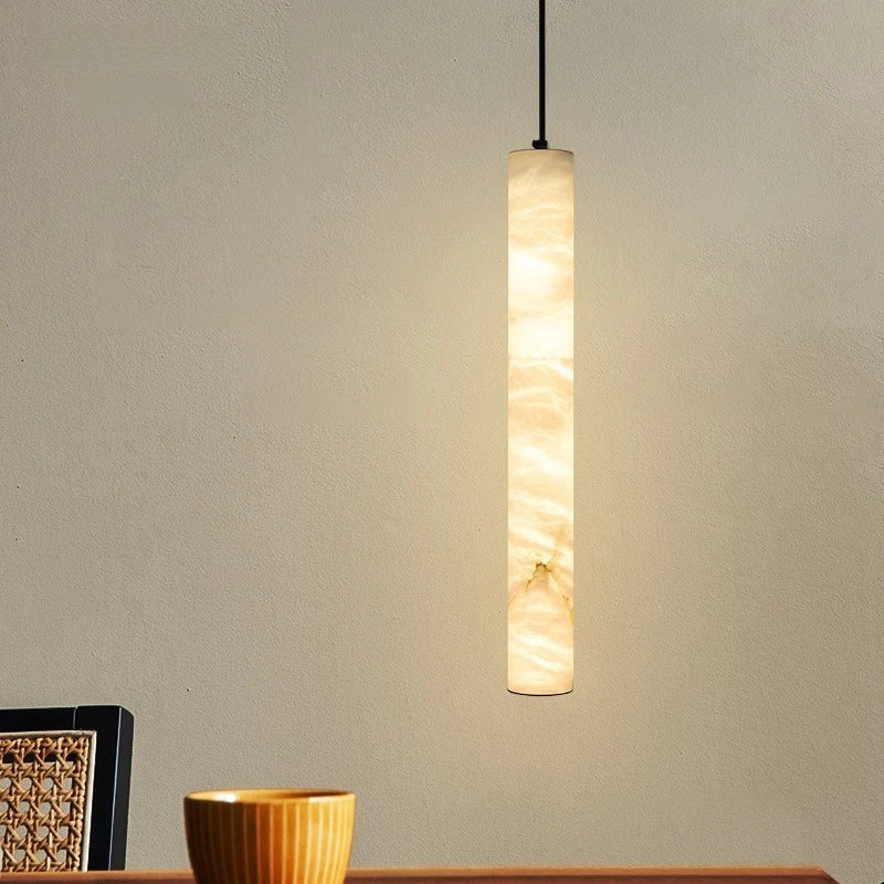 lampe suspendue marbre moderne blanc beige pince lampe 30cm 40cm 50cm 60cm lumière chaude