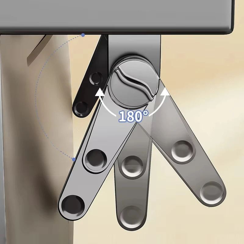 support moderne noir multifonction adhésif porte calculatrice crayons télécommande disque dur papier