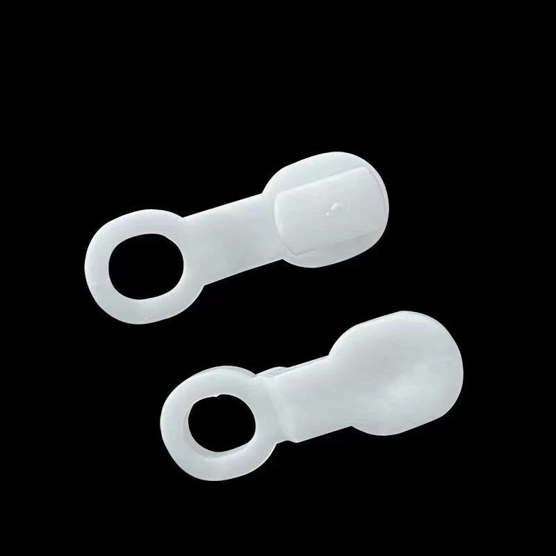 clips rideau blancs modernes volets accessoires rideaux plastique 10pcs 30pcs 50pcs universel